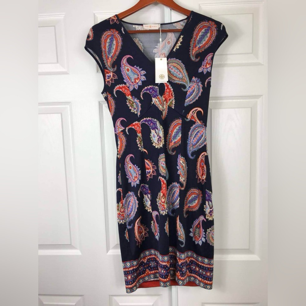 NWT Tory Burch Libby Silk Dress Size S